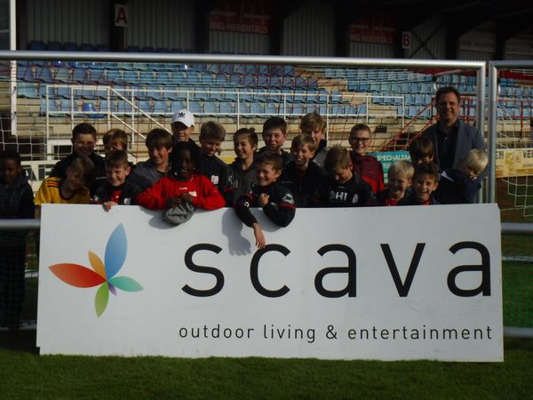Scava steunt jong voetbaltalent
